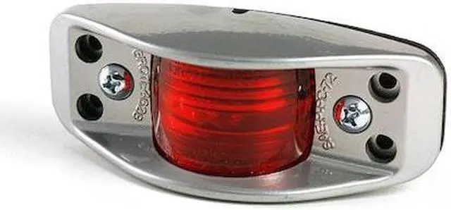 Main image of GROTE 46282 Clearance/Marker Lamp,Aluminum,Red