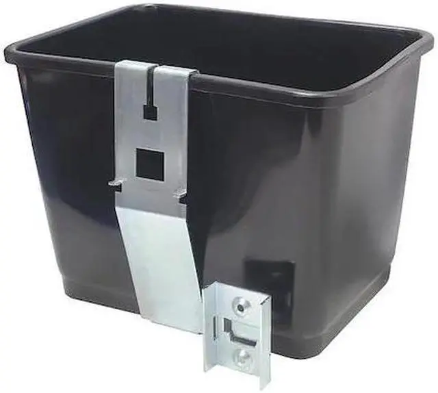 Alt view image 2 of 9 - MALLORY 885 MALLORY Black Squeegee Bucket, Width: 8-1/2"