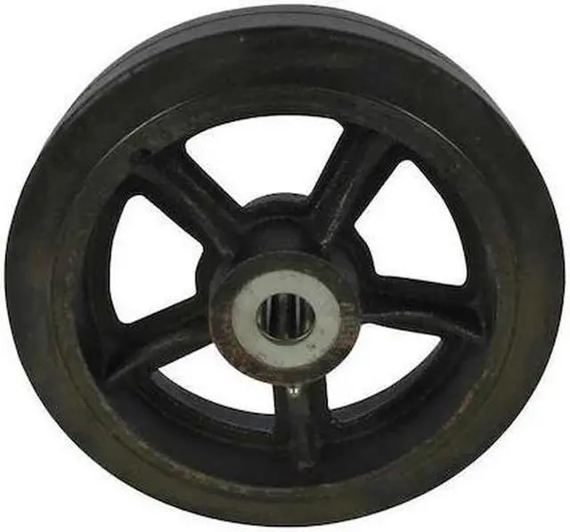 Main image of DAYTON MH2LRL401G Wheel,10in X 2.5in Mold-on Rubber