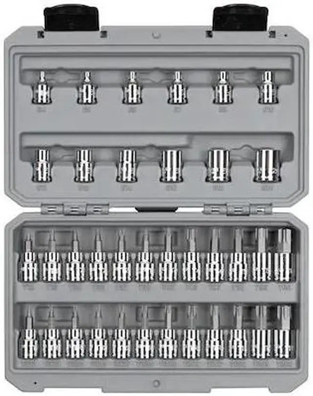 Main image of TEKTON SKT15402 3/8 Inch Drive Torx/TR Torx Bit & External Star Socket Set,