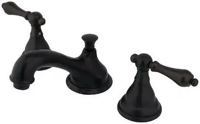 Alt view image 3 of 4 - Kingston Brass KS5565AL Lavatory , Faucet, Oil Rubbed Bronze