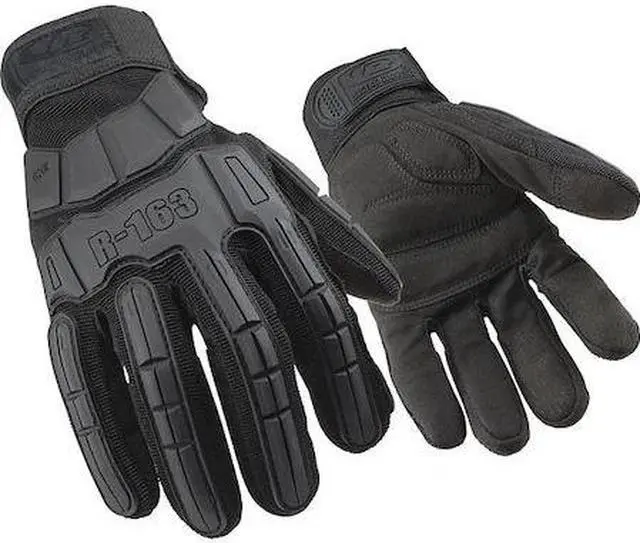 Main image of RINGERS GLOVES 163 Impact Resistant Gloves,Black,M,PR