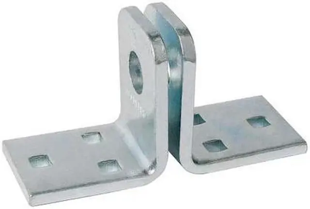 Alt view image 2 of 2 - ABUS 115/100 Hasp,Fixed,Zinc Plated,PK2