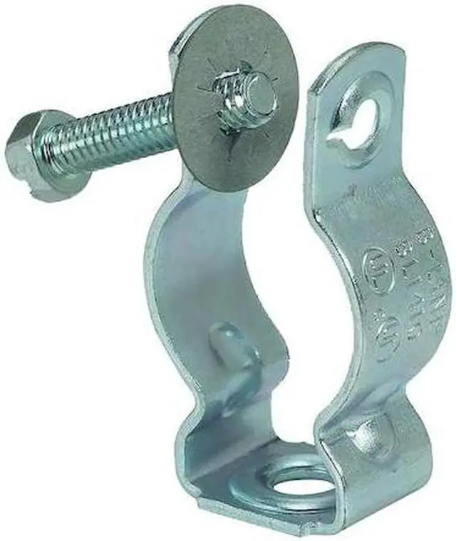 Main image of EATON B-LINE BL1410 Clamp, Conduit; EMT; Pipe; Strut Use, 3/4 in, Steel, Zinc