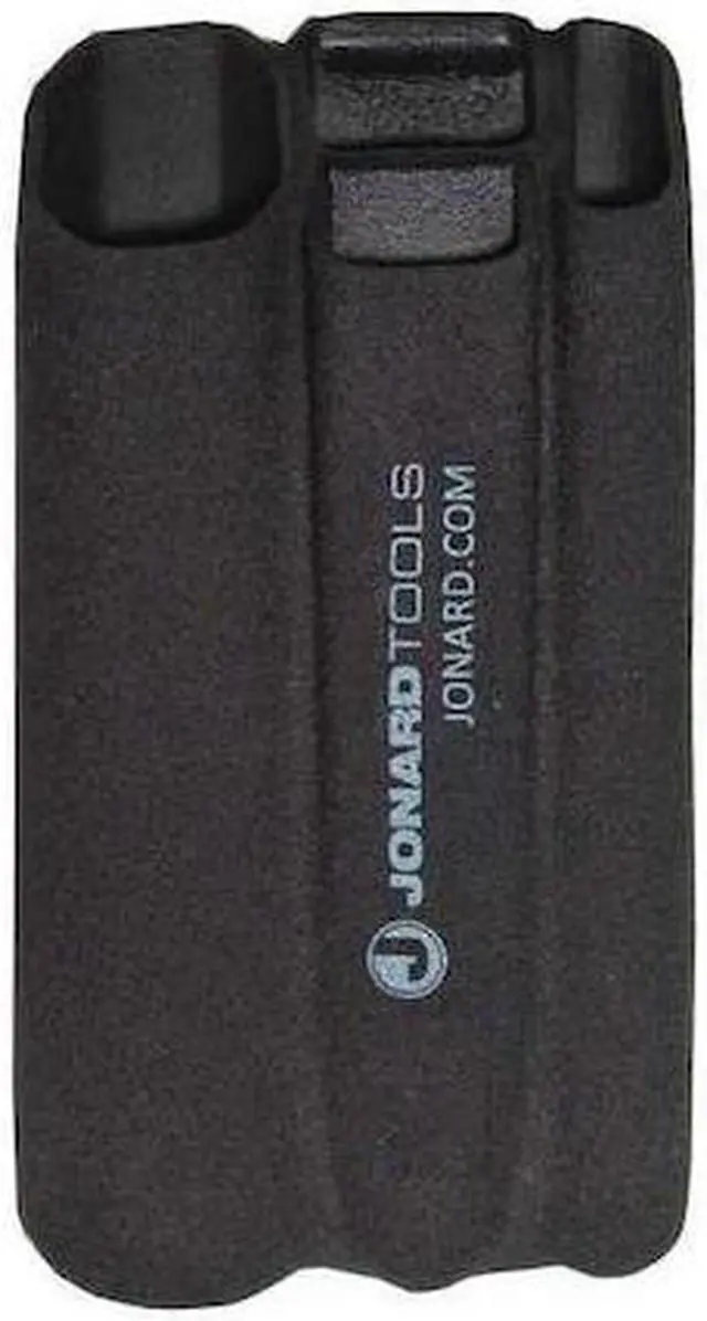 Alt view image 2 of 2 - Jonard Tools Black Tool Pouch, Plastic, Fits Belts Up To (In.): 3 Plastic H-50