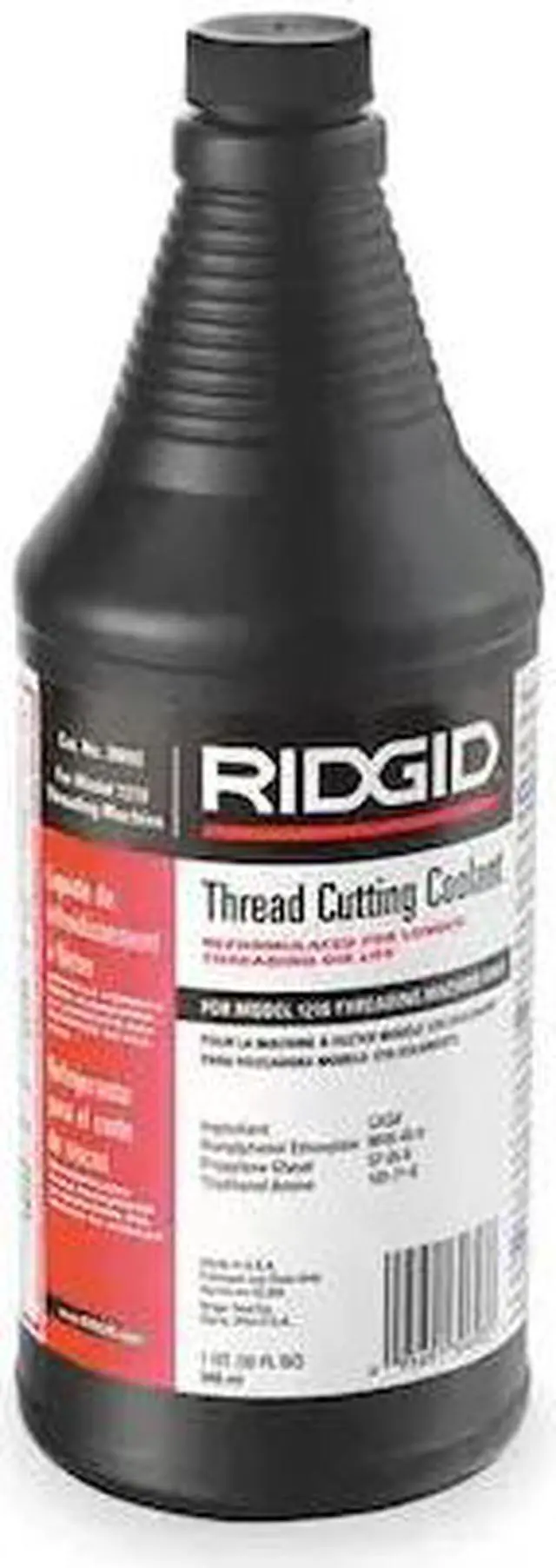 Alt view image 2 of 2 - RIDGID 30693 Coolant,1 qt,Squeeze Bottle