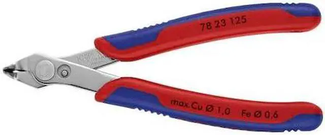 Alt view image 4 of 5 - KNIPEX 78 23 125 Electronic Pliers,SS,Angled