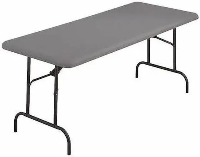 Main image of ICEBERG 65517 Rectangle IndestrucTableÃÂ® Commercial Folding Table, Charcoal -