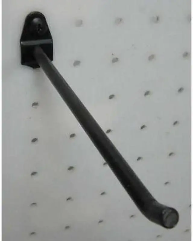 Main image of ZORO SELECT 5TPG3 Single Rod Pegboard Hook,6 In,PK10
