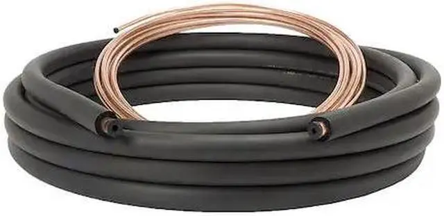 Main image of STREAMLINE 61420300 Refrigerant Line Set,Copper Roll,L 30 Ft