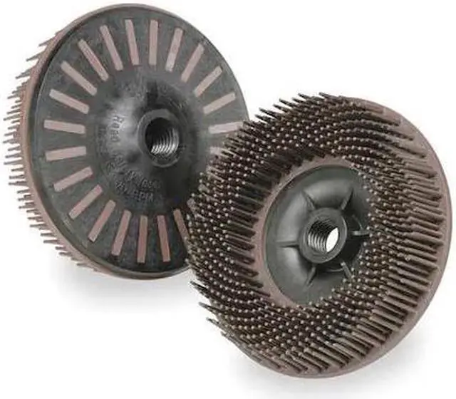 Alt view image 2 of 3 - SCOTCH-BRITE 61500189164 Bristle Disc,4.5 In Dia,3/4 In Trim,36G