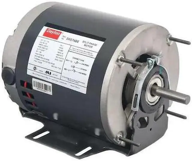 Main image of DAYTON 5K554 GP Mtr,Split Ph,ODP,1/3 HP,1725 rpm,56Z