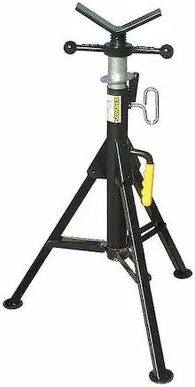 Alt view image 3 of 3 - SUMNER 781300G Hi Fold-a-Jack V-Head Pipe Stand,24 In.
