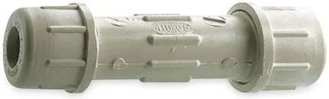 Main image of ZORO SELECT 160-205 CPVC Coupling, Schedule 40, 1" Pipe Size, Compression