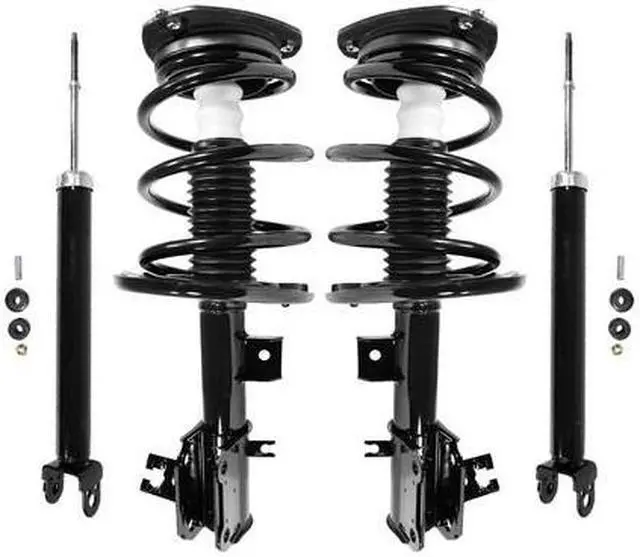 Alt view image 2 of 2 - Unity Automotive 4-11335-255130-001 Fnt & Rr Complete Strut Assembly Shock Kit For 2009-2014 Nissan Maxima
