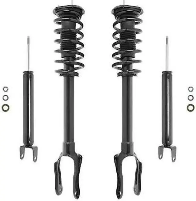 Alt view image 2 of 2 - Unity Automotive 4-11817-256500-001 Fnt & Rr Complete Strut Assembly Shock Kit For 2011-2015 Dodge Durango