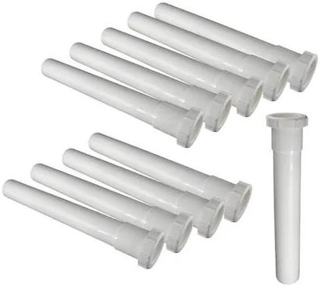 Main image of KEENEY MFG 40-12WRUK-10 1.5-in x 12-in Plastic Slip Joint Extension Tube,