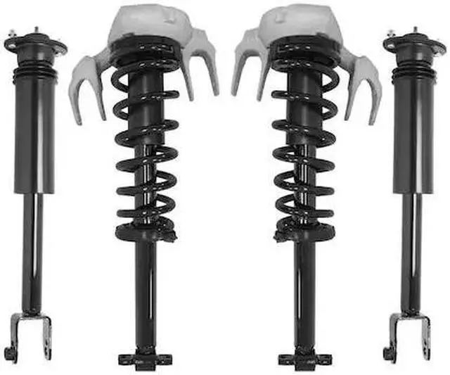 Alt view image 2 of 2 - Unity Automotive 4-11703-251160-001 Fnt & Rr Complete Strut Assembly Shock Kit For 2003-2007 Cadillac CTS