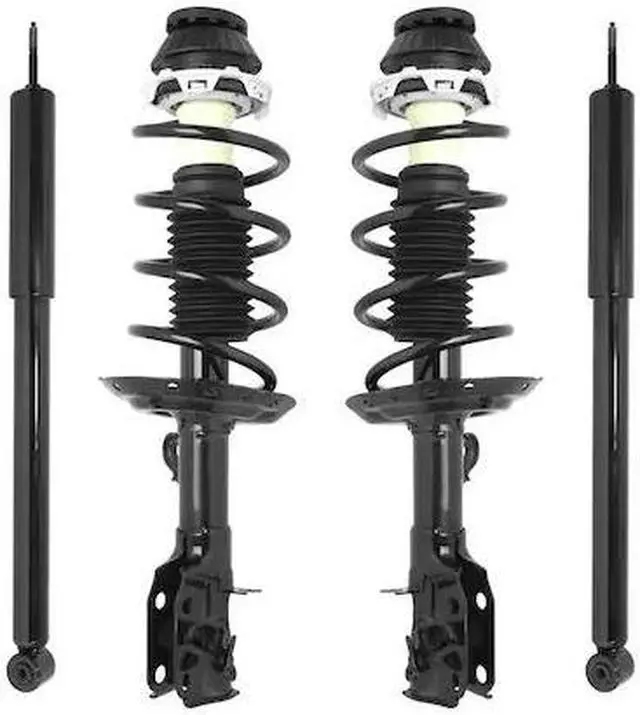 Alt view image 2 of 2 - Unity Automotive 4-11311-253300-001 Fnt & Rr Complete Strut Assembly Shock Kit For 2009-2014 Honda Fit