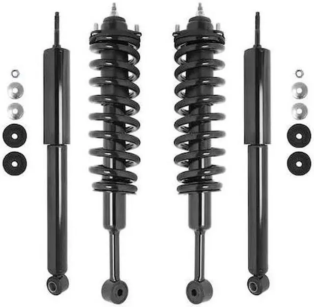 Alt view image 2 of 2 - Unity Automotive 4-11563-254030-001 Fnt & Rr Complete Strut Assembly Shock Kit For 2003-2014 Toyata 4Runner, 2007-2013 Toyota Fj Cruiser