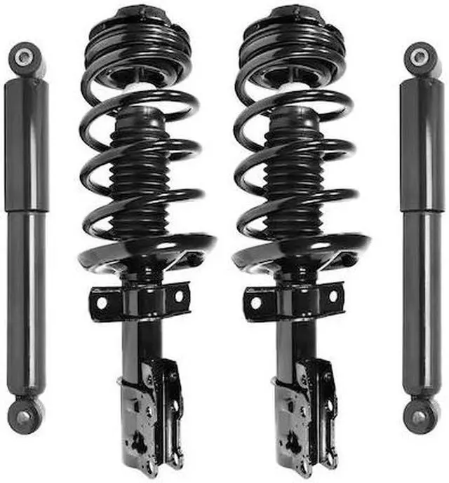 Alt view image 2 of 2 - Unity Automotive 4-11270-259600-001 Fnt & Rr Complete Strut Assembly Shock Kit For 2003-2007 Saturn Ion