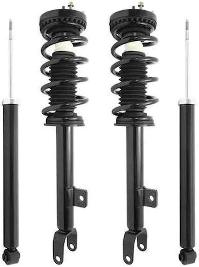 Alt view image 2 of 2 - Unity Automotive 4-11510-253600-001 Fnt & Rr Complete Strut Assembly Shock Kit For 2011-2017 Chrysler 300, 2011 Dodge Challenger