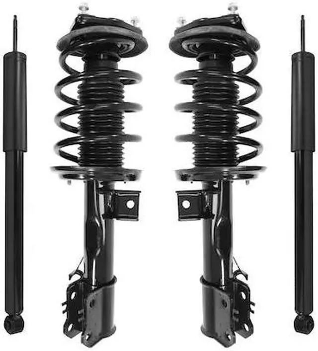 Alt view image 2 of 2 - Unity Automotive 4-11765-257090-001 Fnt & Rr Complete Strut Assembly Shock Kit For 03-05 Mercedes-Benz C240, 06-07 Mercedes-Benz C280, 03-05 Mercedes-Benz C320, 06-07 Mercedes-Benz C350
