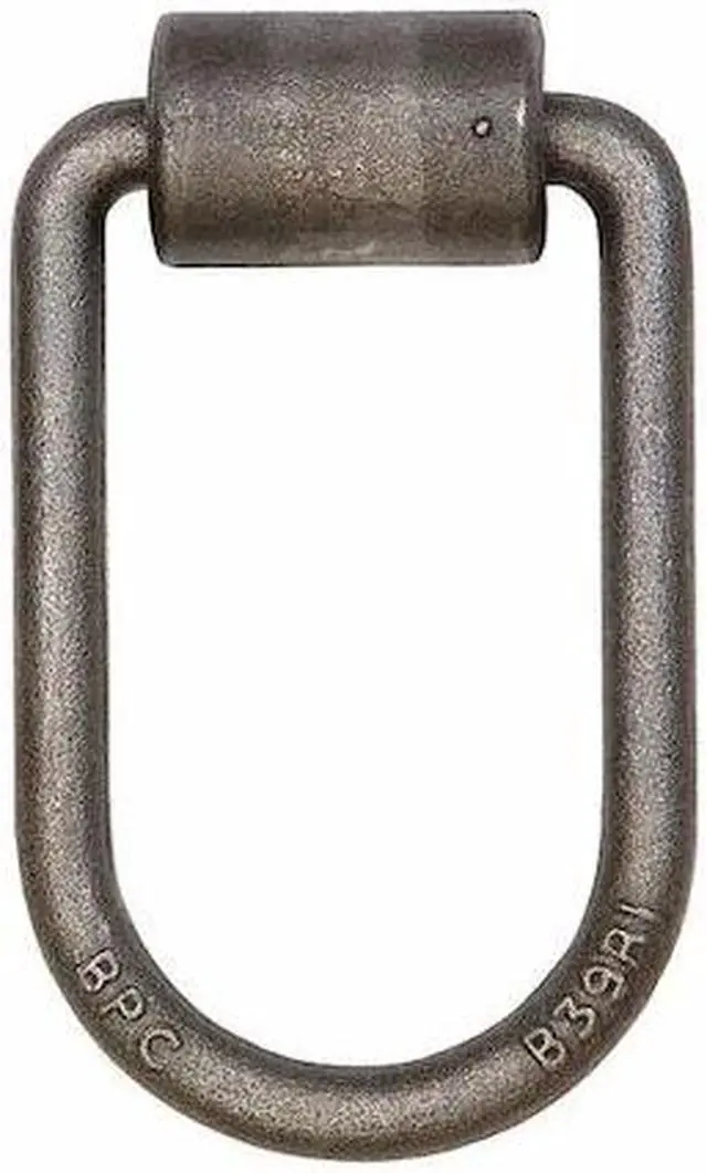 Alt view image 2 of 2 - BUYERS PRODUCTS B39W 1/2 Inch Forged Extended D-Ring With Integral Weld-On