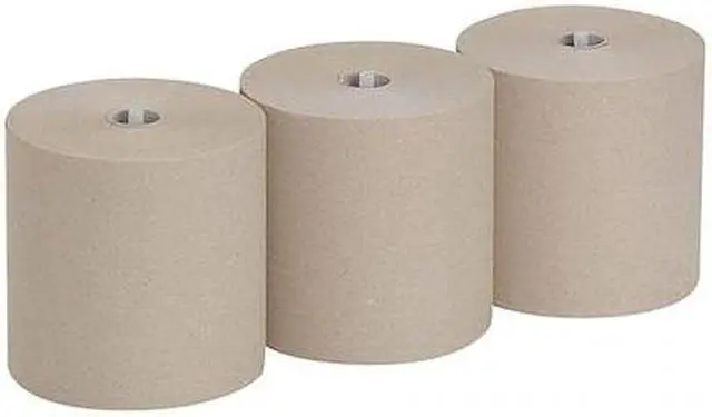 Alt view image 4 of 10 - Georgia-Pacific Pacific Blue Brown Ultra Towels - 7.87" x 1150 ft - Brown - Paper - Flexible, Chlorine-free, Biodegradable - 3 - 3 / Carton