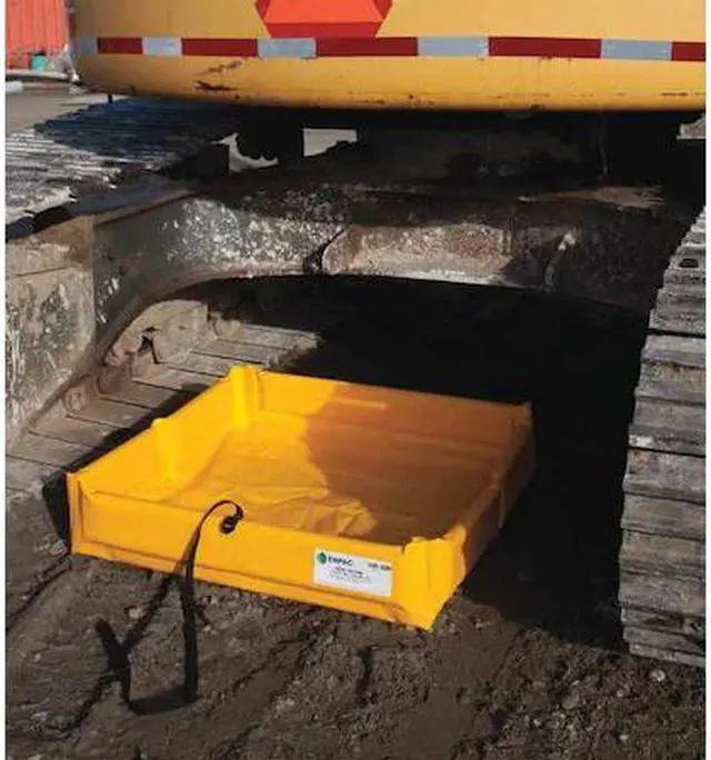 Alt view image 2 of 2 - ENPAC 5623-YE-F Spill Containment Berm,22 gal.,Yellow