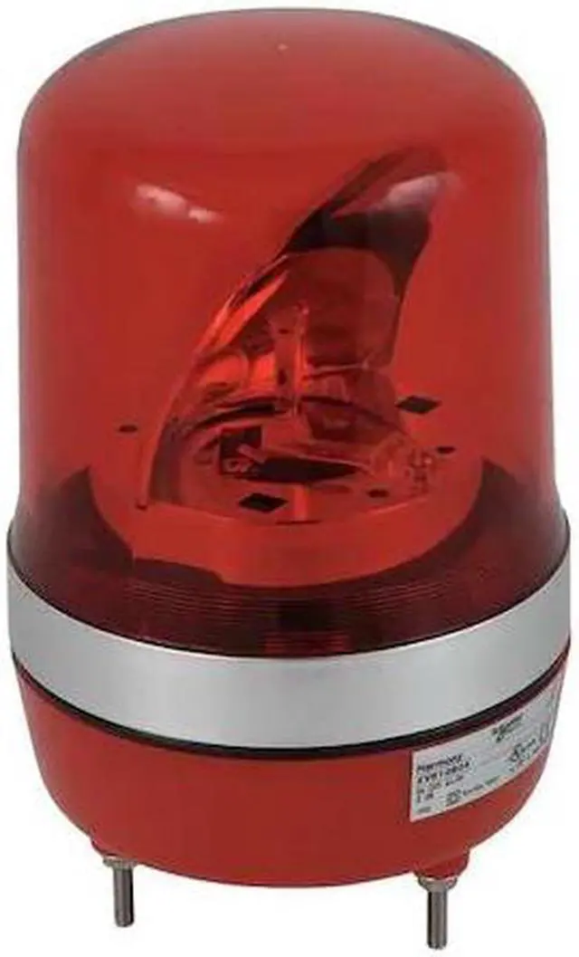 Alt view image 3 of 3 - Schneider Electric Warning Light,Rotating Mirror LED,Red  XVR10B04