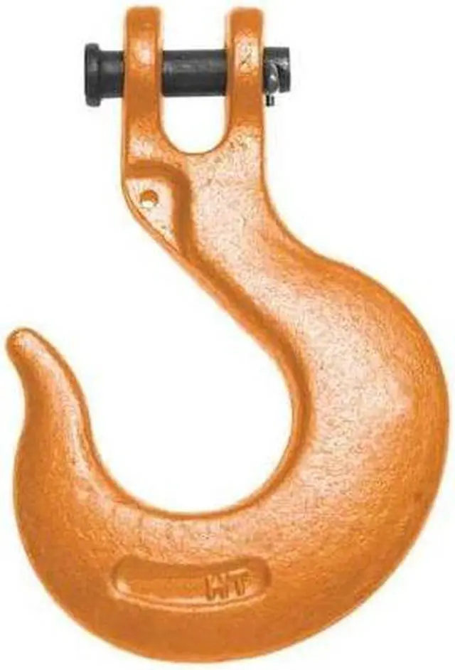 Alt view image 2 of 2 - Campbell Slip Hook,5/16 in.,5100 lb,Clevis,Orange  4403415
