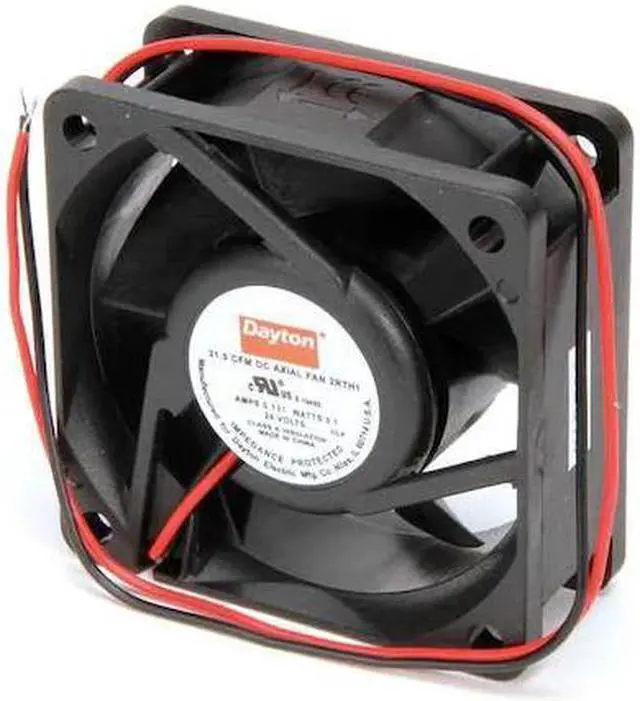 Alt view image 2 of 3 - Axial Fan, 24VDC, 2-3/8In H, 2-3/8In W