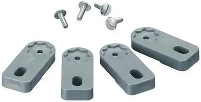 Main image of HUBBELL WIRING DEVICE-KELLEMS HBLRFT2 Mounting Feet For Hbl430Mif7W,PK10