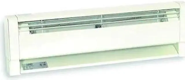 Main image of DAYTON 3ENA1 46" Hydronic Electric Baseboard Heater, White, 1000W, 120V