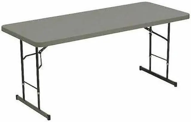 Main image of ICEBERG 61627 Rectangle IndestrucTableÃÂ® Commercial Folding Table, Charcoal -