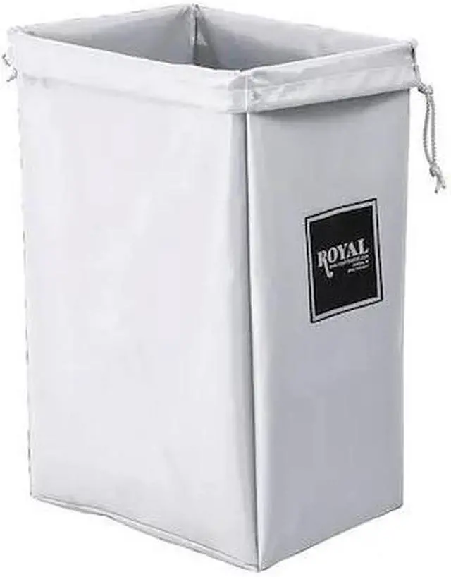 Main image of ROYAL BASKET TRUCK G00-WWX-HBN Hamper Bag,30 gal,White Vinyl