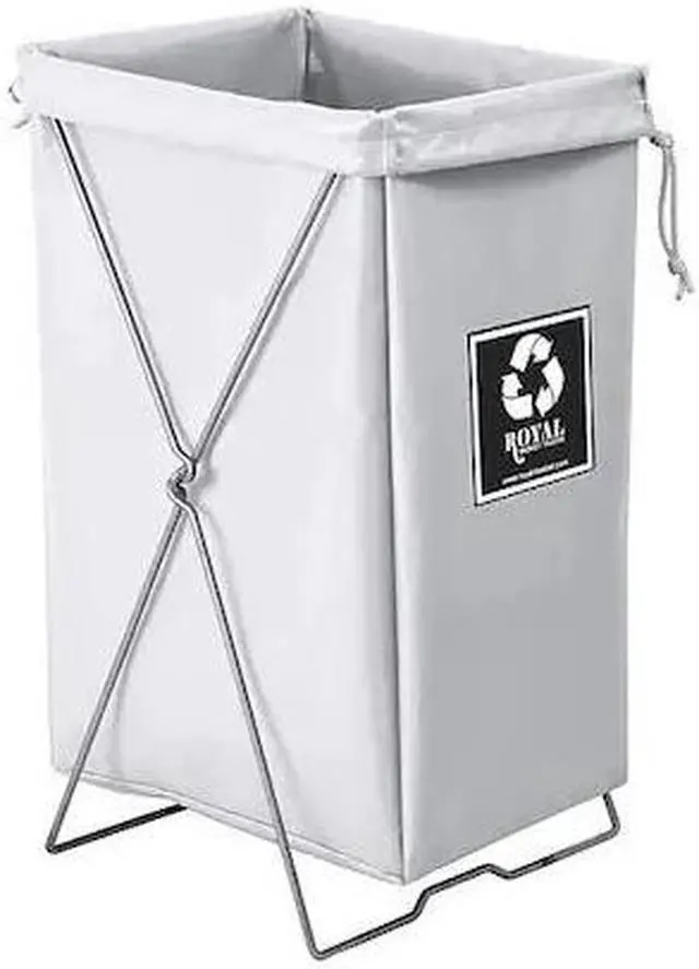 Main image of ROYAL BASKET TRUCKS G00-WWX-EBK Steel/Vinyl Enviro Hamper Kit White