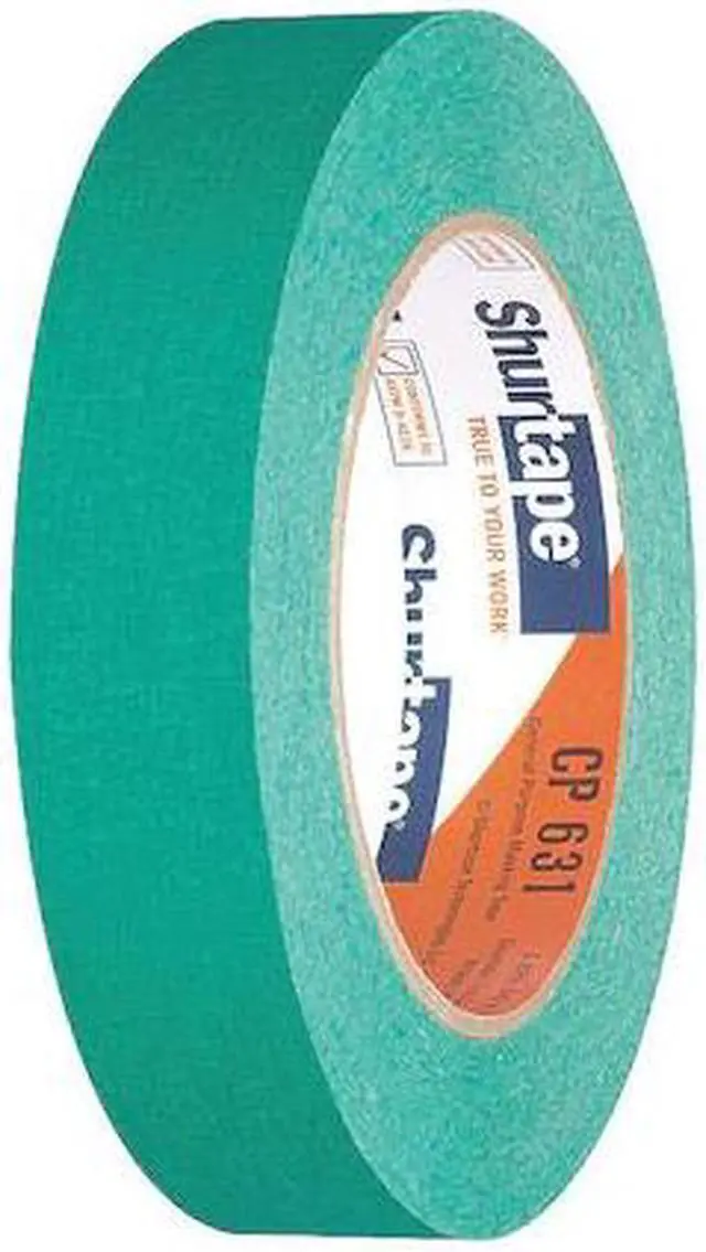 Main image of SHURTAPE CP 631 Masking Tape,Green,24mm,PK36