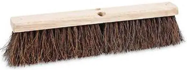 Alt view image 6 of 11 - Floor Brush Head, 3 1/4" Natural Palmyra Fiber, 18" 20118
