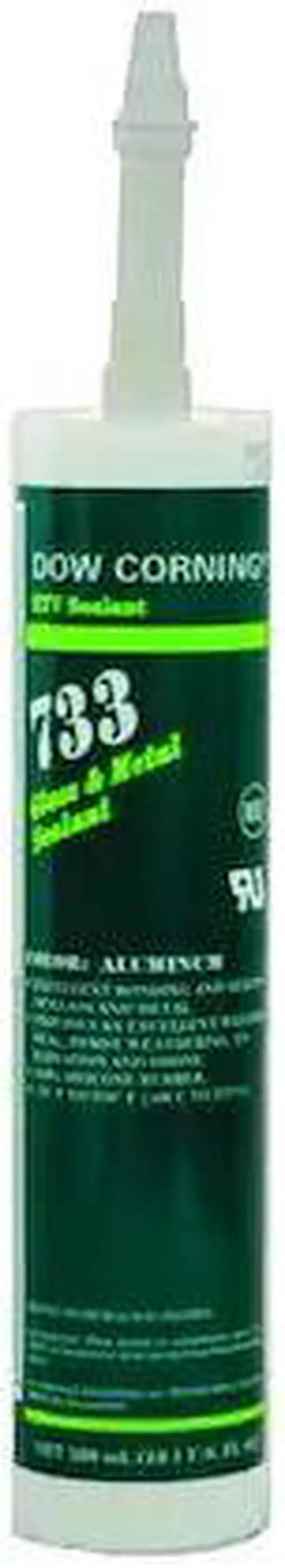 Alt view image 2 of 3 - Dow Corning 2468387 733 Aluminum Glass and Metal Sealant, 57 to 177 Degree C, 300 mL