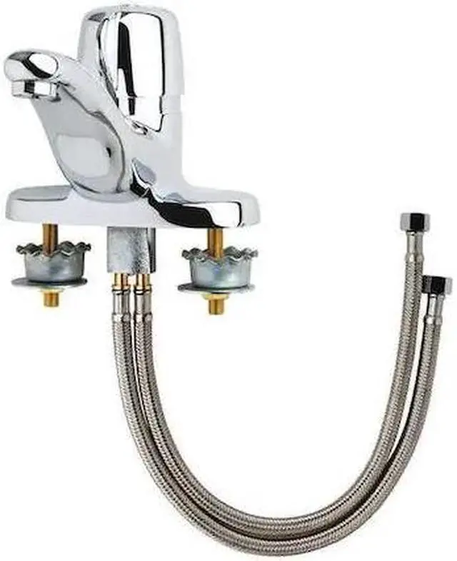 Alt view image 2 of 2 - Chicago Faucets Bathroom Faucet, 4-3/4" Overall H, 0.5 gpm 3600-E2805AB