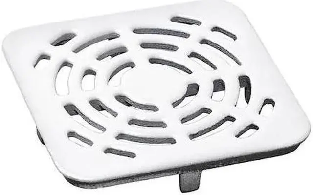 Alt view image 2 of 2 - JAY R. SMITH MFG. CO 3410G Floor Drain,Cast Iron,Square,1-1/2" H