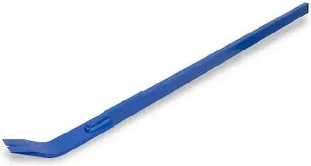 Alt view image 3 of 3 - Pry Bar, Open Angle, 56 x3-1/4 in, Stl, Blue
