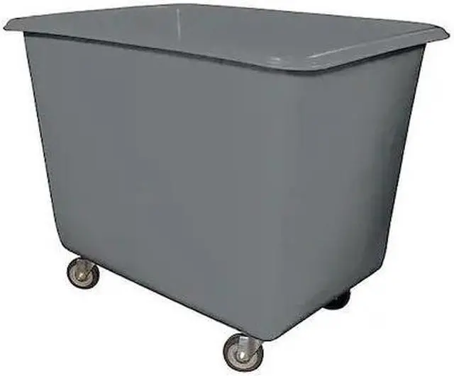 Main image of ROYAL BASKET TRUCKS G06-GRX-PGA-4UNN Cube Truck,1/4 cu. yd.,600 lb. Cap,Gray