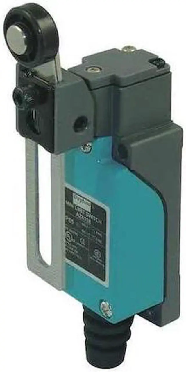 Main image of DAYTON 12T961 Limit Switch, Roller Lever, Rotary, SPDT, 10A at 300V AC,