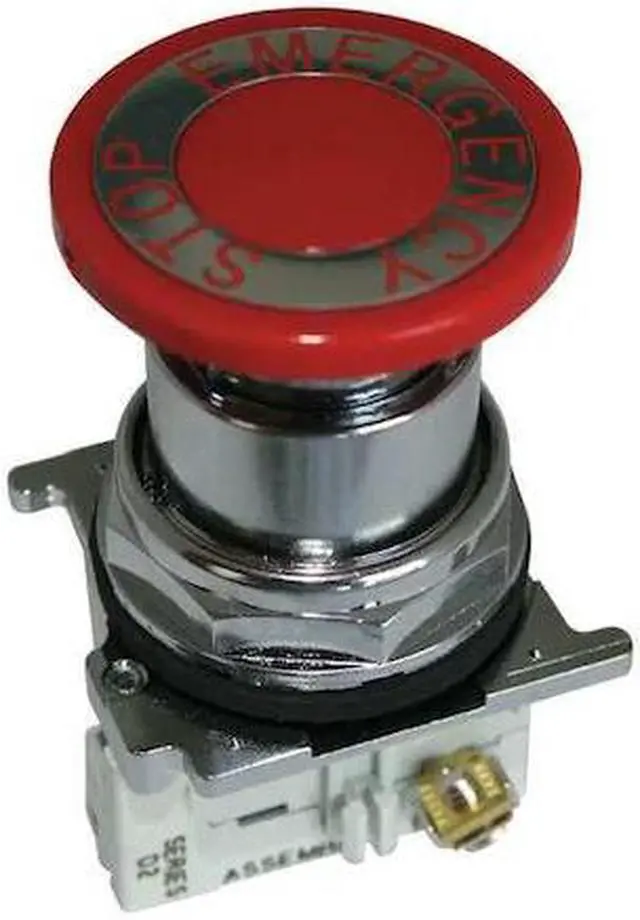 Main image of EATON 10250T5B63-1X Cutler-Hammer Emergency Stop Push Button, Red, Contact
