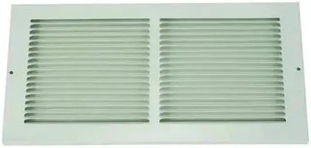 Main image of ZORO SELECT 4MJR2 Return Air Grille 15.75 X 15.75, White, Steel
