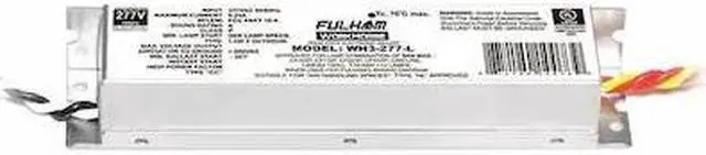 Main image of FULHAM WH3-277-L 13 to 64 Watts, 1 or 2 Lamps, Electronic Ballast