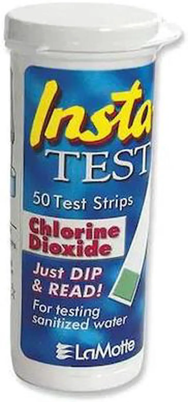 Alt view image 2 of 4 - LAMOTTE 3002 Test Strip,Chlorine Dioxide,PK50